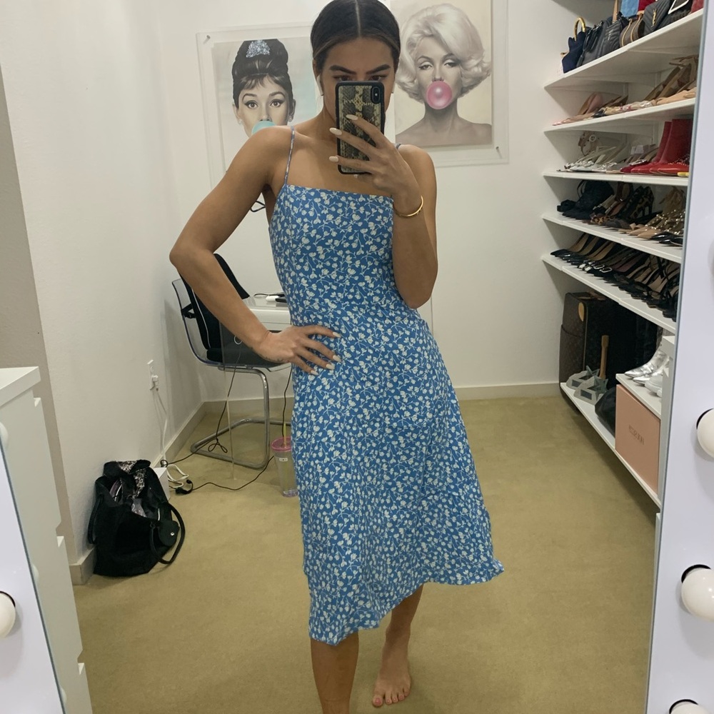 Reformation Midi Dress - Size 0
